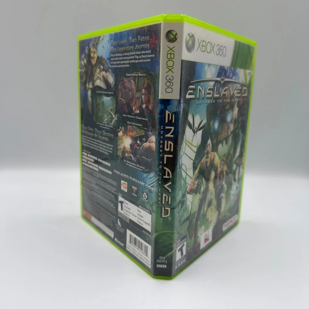 Enslaved Odyssey to the West Xbox 360 Namco Ninja Theory Action Adventure Game